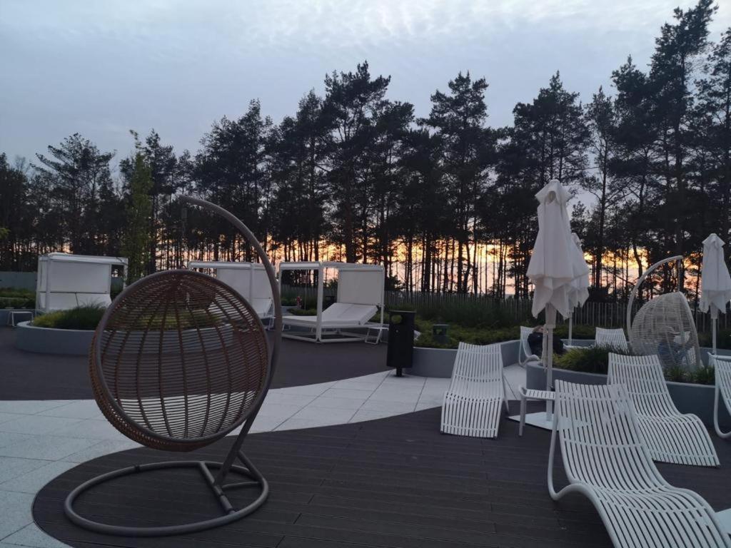 Apartament Blue Lagoon A542 W Wave Miedzyzdroje Dış mekan fotoğraf